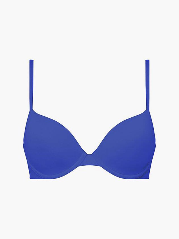 Calvin Klein USA T-Shirt - Perfectly Fit Flex Womens Bra Blue 2758390-TC